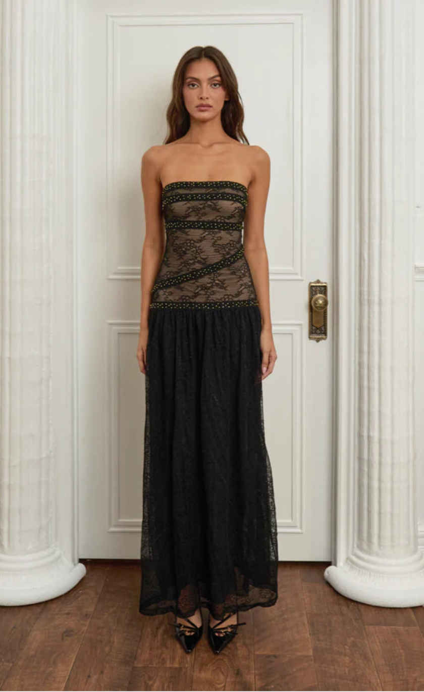 Fait Par Foutch Colette Dress Midnight