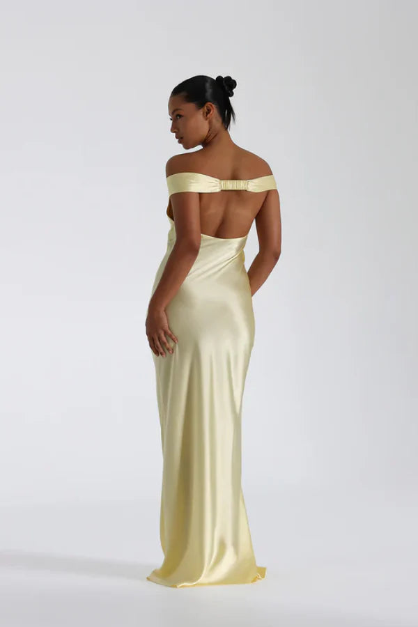 Natalie Rolt Bridget Gown Lemon