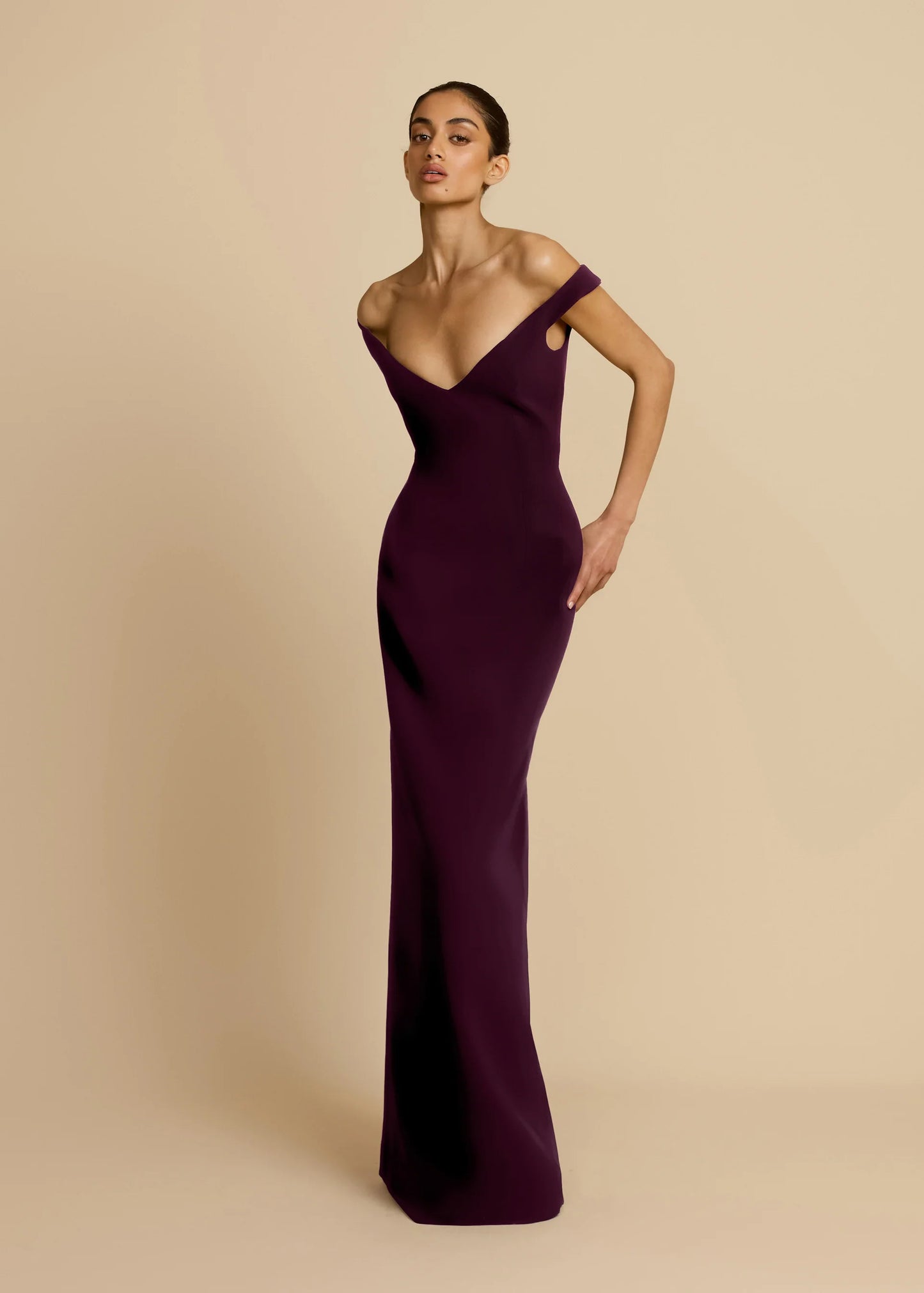 Arcina Ori Ellery Dress Plum