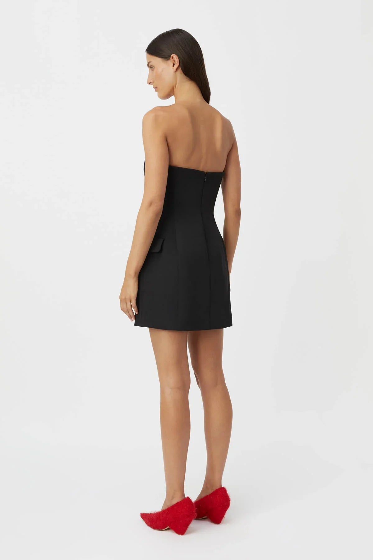 Camilla and Marc Izola Tailored Mini Dress Black