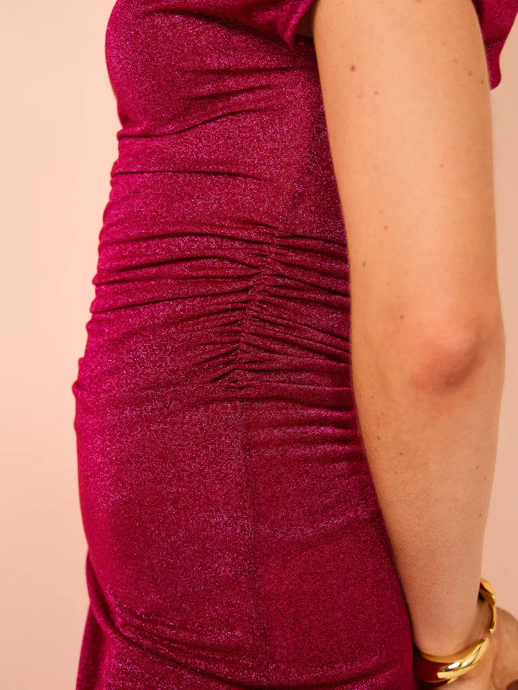 Dominique Healy Vera To The Floor Red/Pink