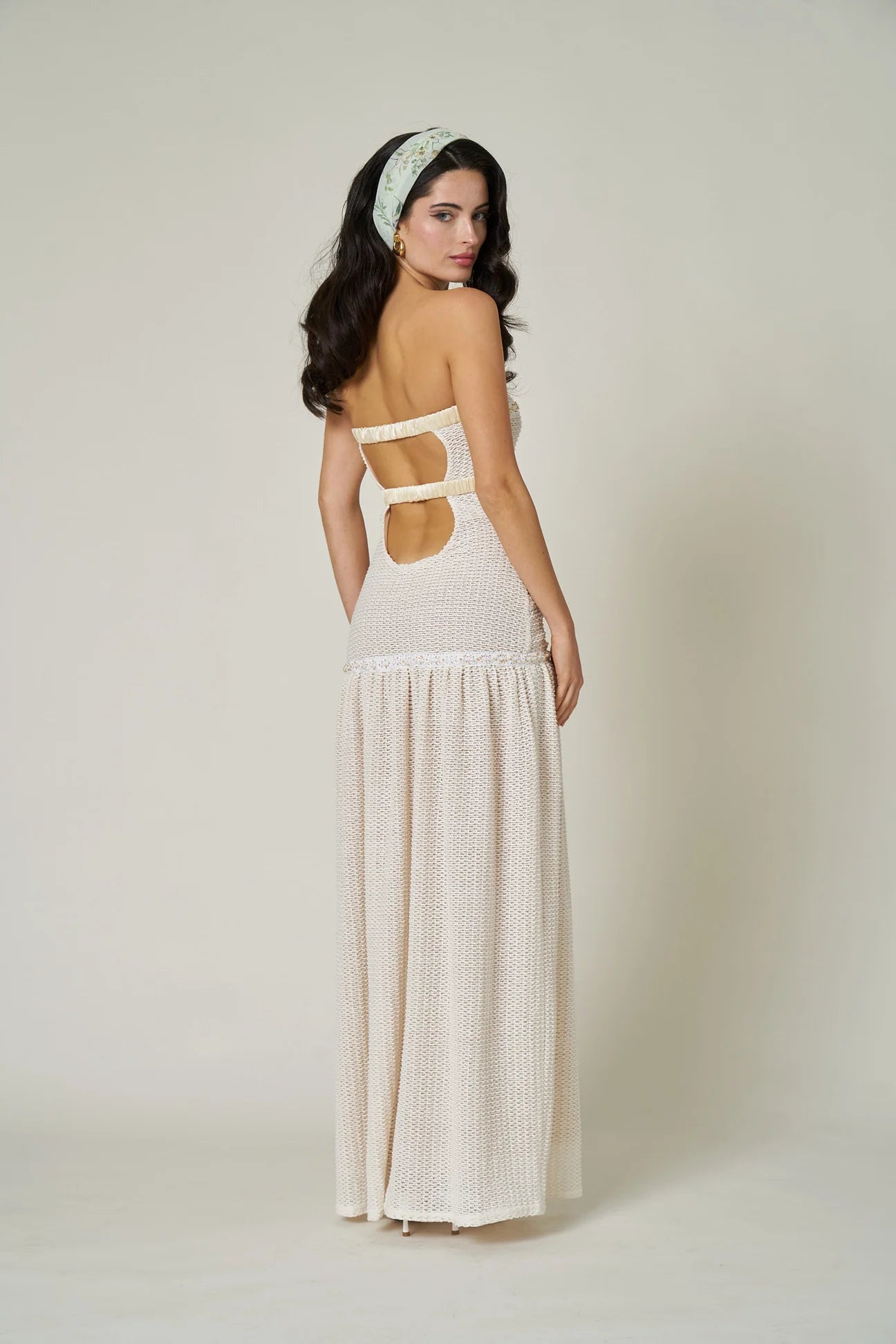 Fait Par Foutch Colette Dress Ivory