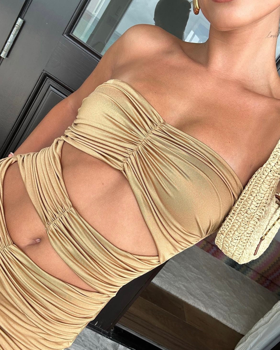 Maygel Coronel Dorato Dress