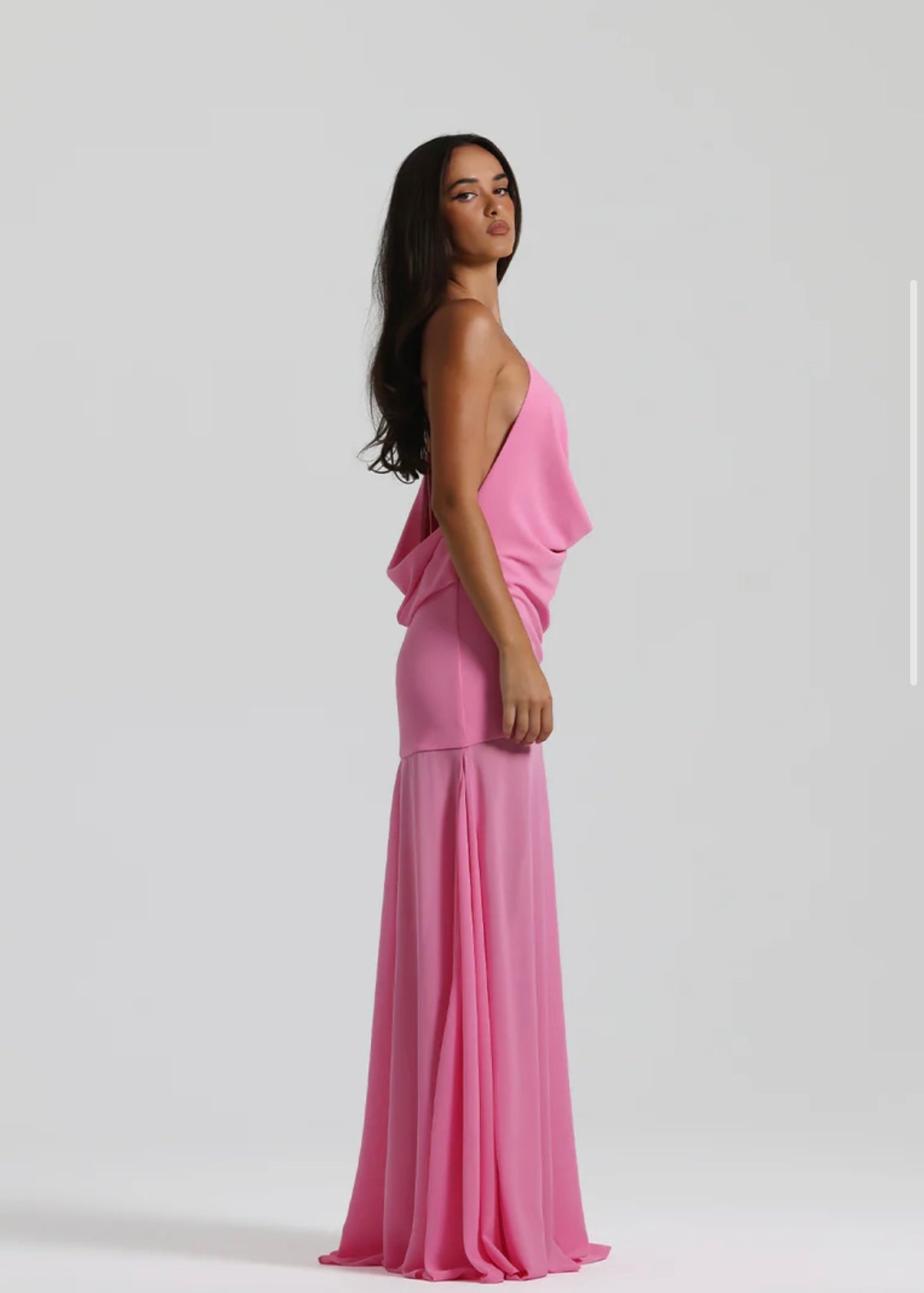 Natalie Rolt Dimity Gown Candy Pink