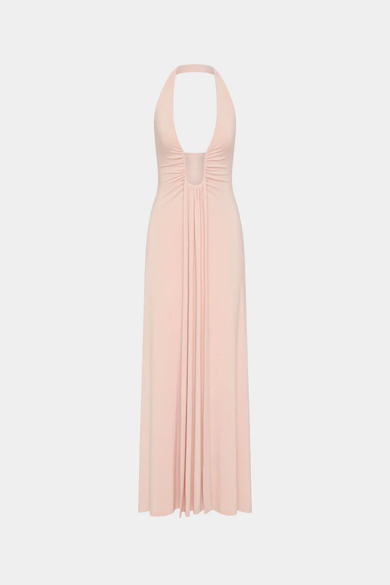 Misha Jennifer Cupro Maxi Dusty Pink