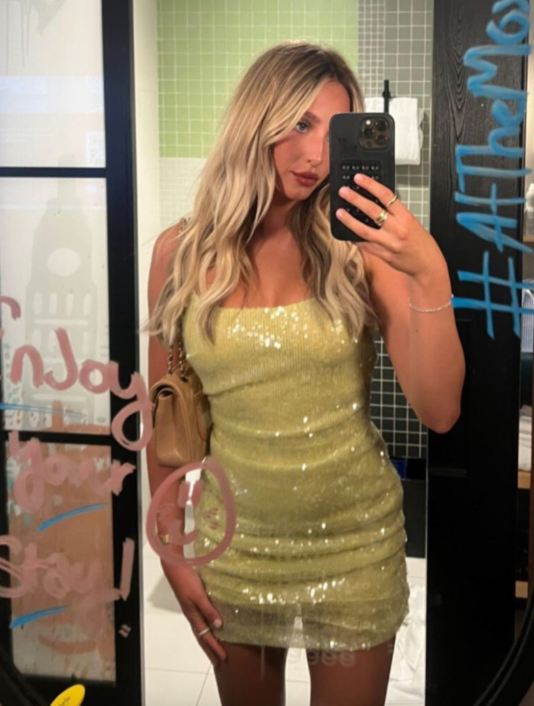 Bec & Bridge Venus Sequin Mini Dress