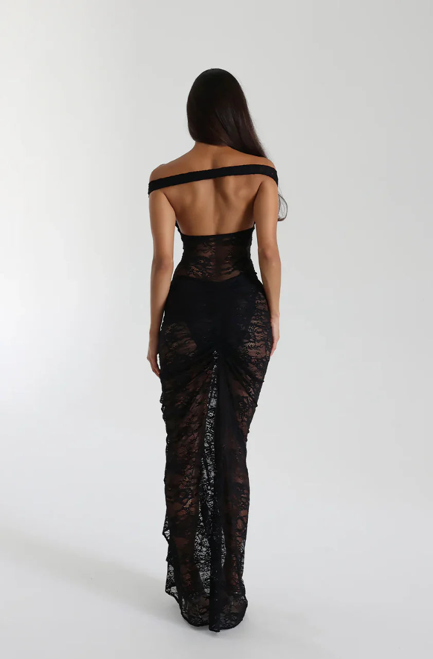 Natalie Rolt Aubrey Dress Black