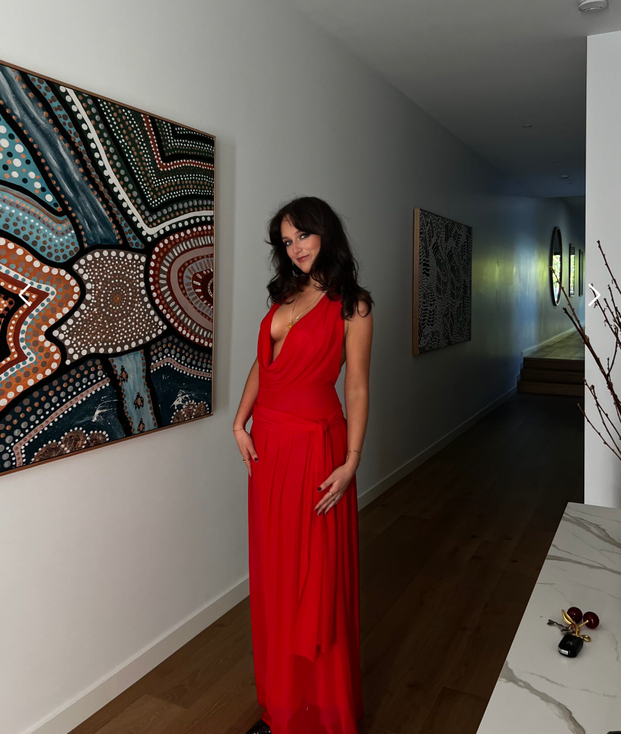 Raphaella Santana Hera Dress Red