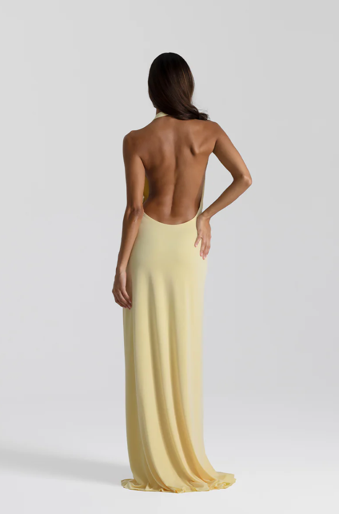 Natalie Rolt Winona Gown Lemon
