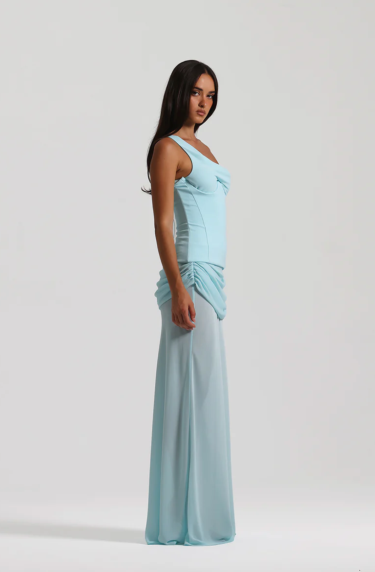Natalie Rolt Cadence Gown Baby Blue