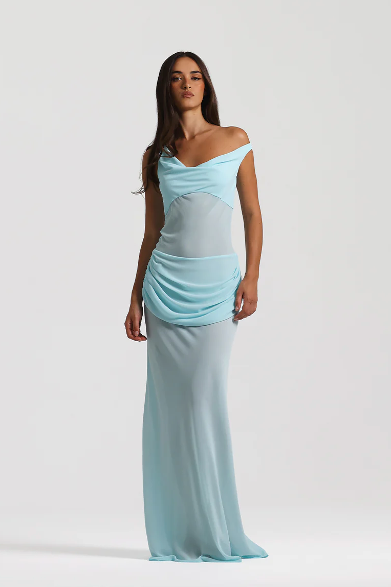 Natalie Rolt Cadence Gown Baby Blue