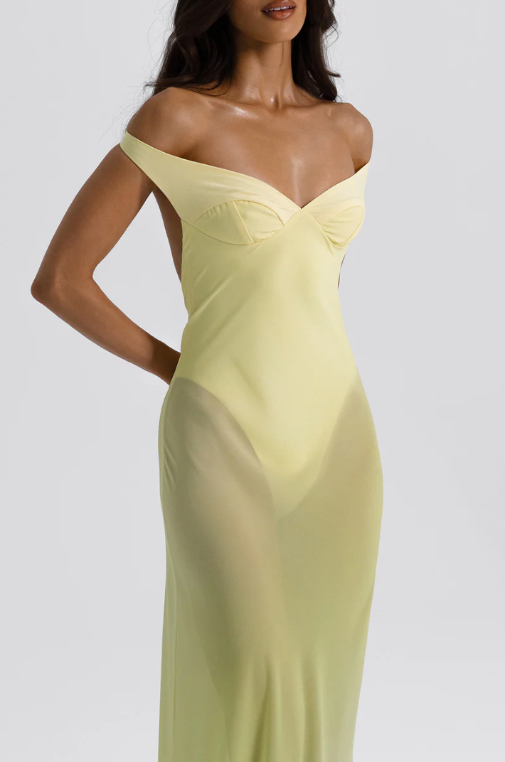 Natalie Rolt Brielle Dress Citrus