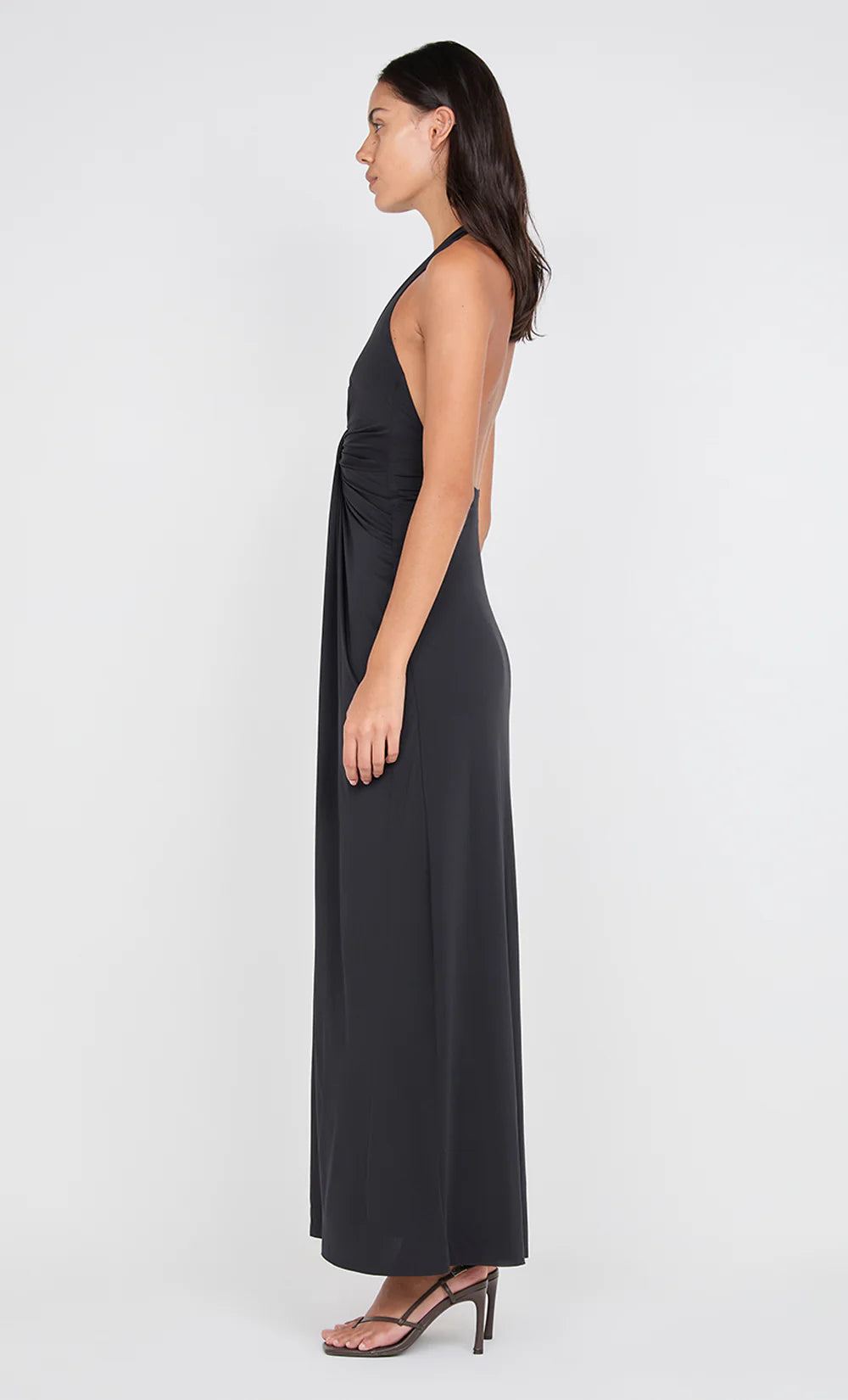 Bec + Bridge Tillie Drape Maxi Dress Black