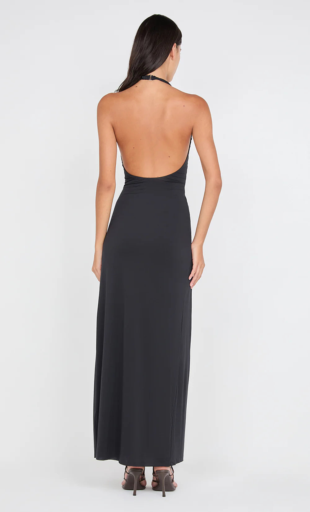 Bec + Bridge Tillie Drape Maxi Dress Black