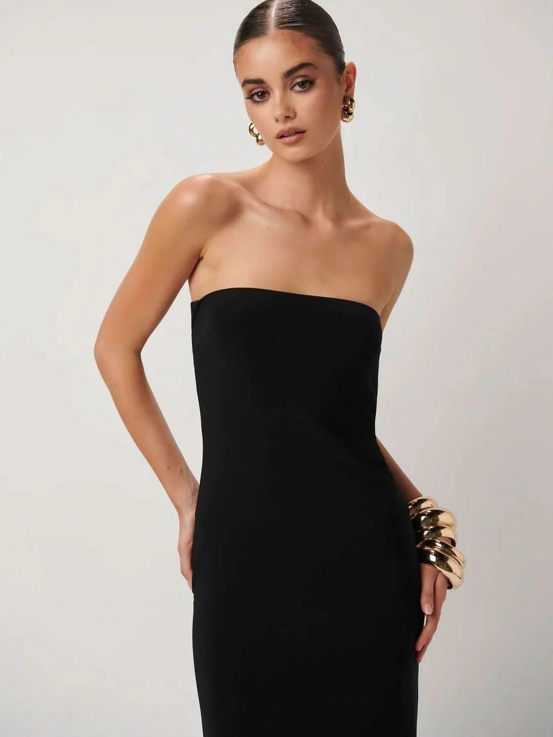 Effie Kats Danita Gown Black