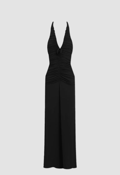 Maygel Coronel Román Dress Black