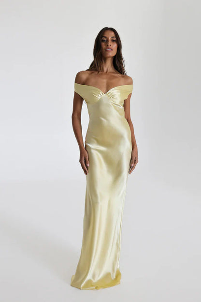 Natalie Rolt Bridget Gown Lemon