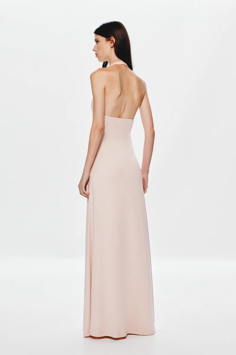 Misha Jennifer Cupro Maxi Dusty Pink