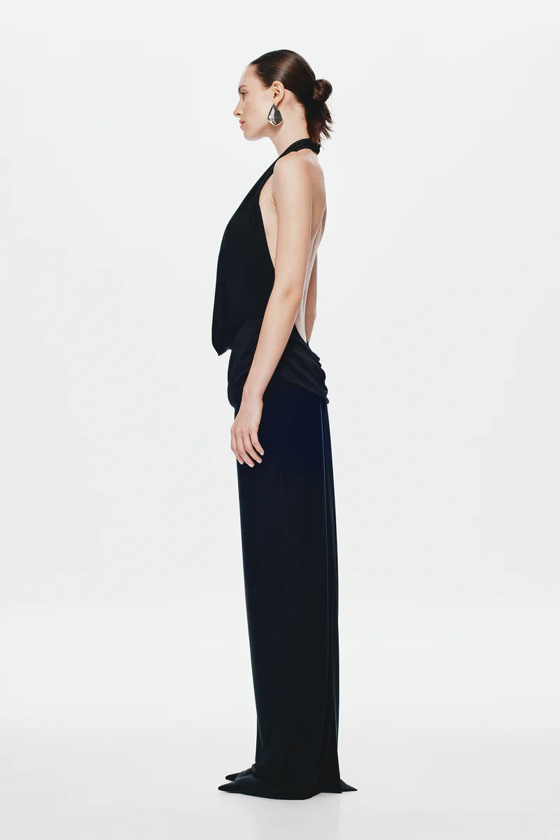 Misha The Vanessa Jersey Dress Black