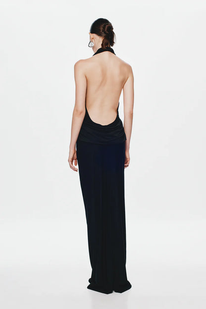 Misha The Vanessa Jersey Dress Black