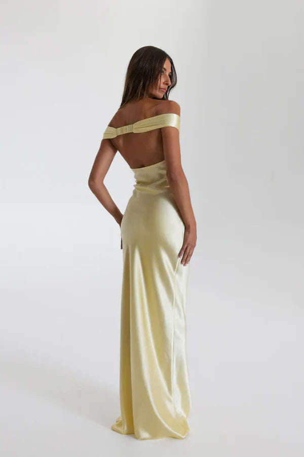 Natalie Rolt Bridget Gown Lemon