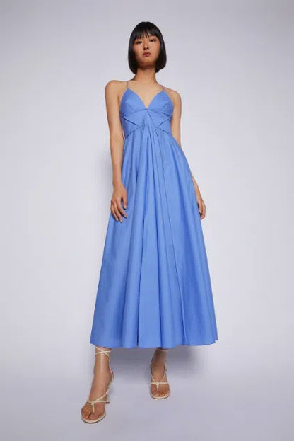 Scanlan Theodore Parachute Cotton Strappy Dress