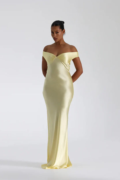 Natalie Rolt Bridget Gown Lemon
