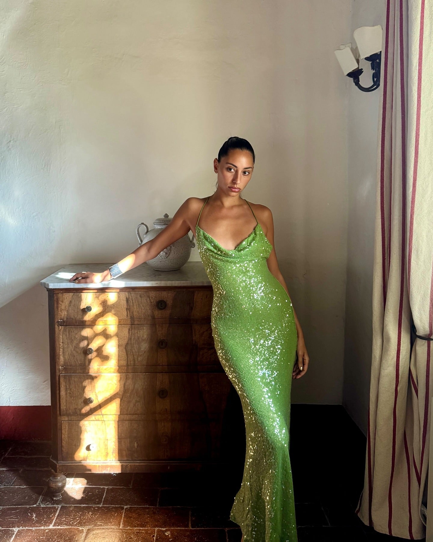 Rat and Boa Gaia Dress