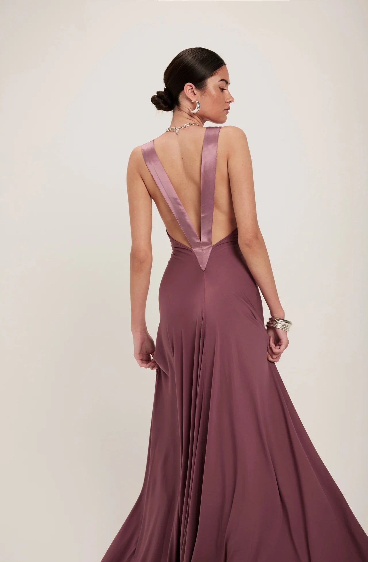 Ance Gria Rosa Gown Mauve