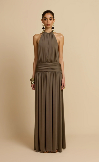Arcina Ori Santina Dress Khaki