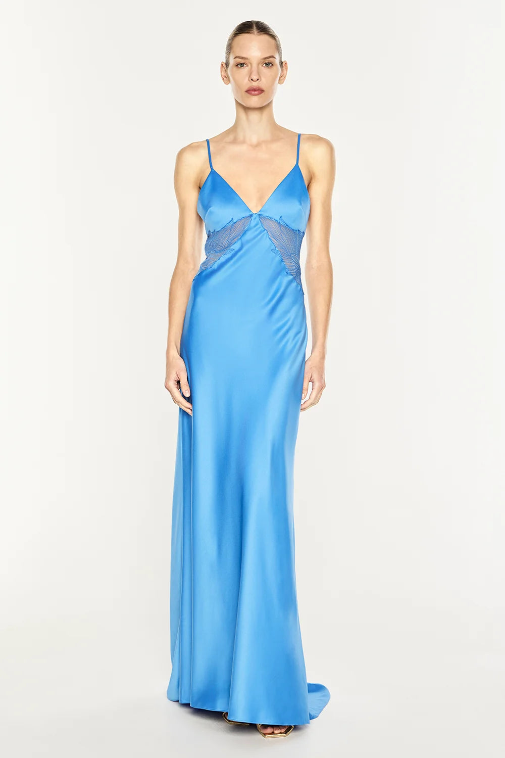 Manning Cartell Deco Dream Slip Dress - Azure Blue