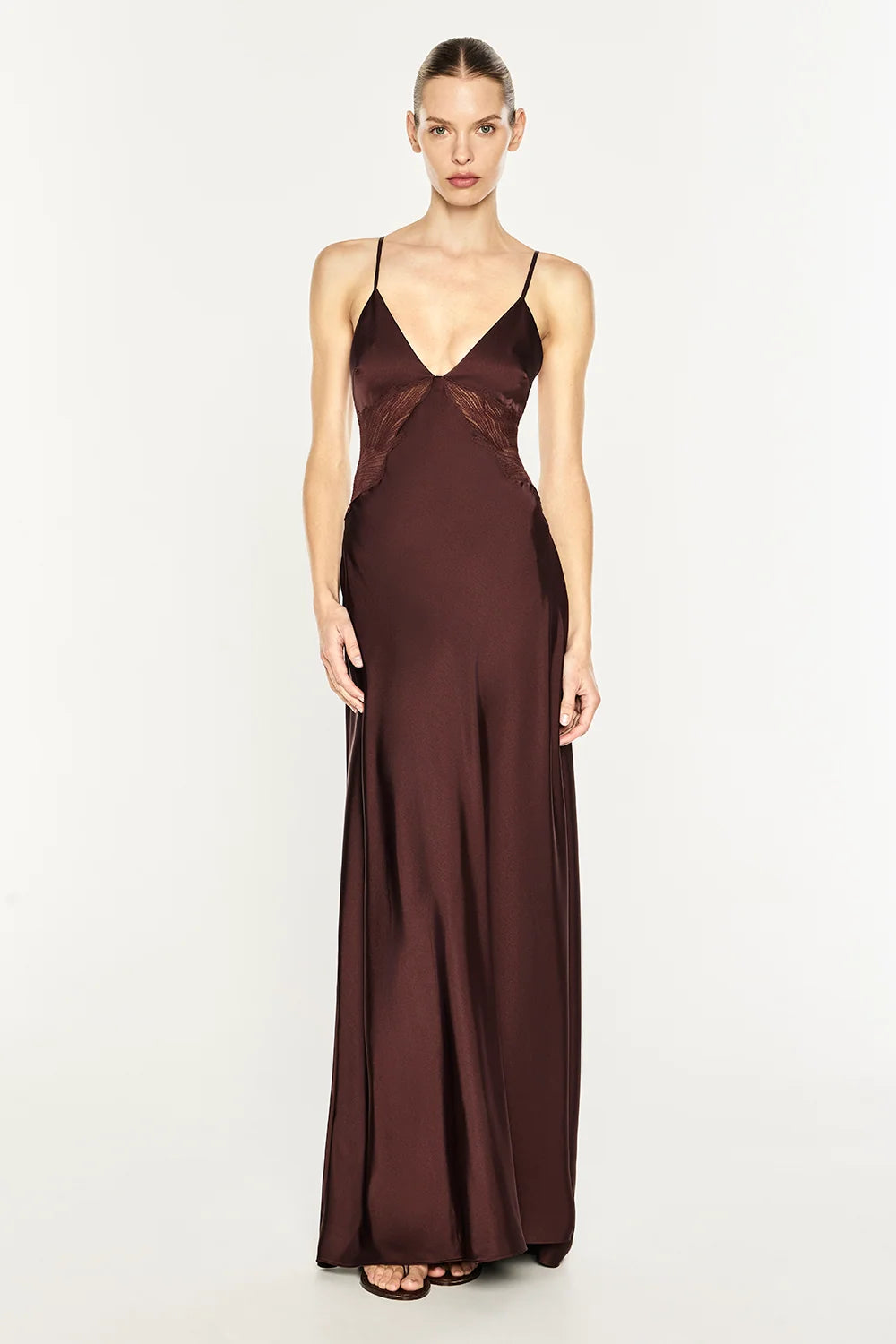 Manning Cartell Deco Dream Slip Dress - Cocoa Brown