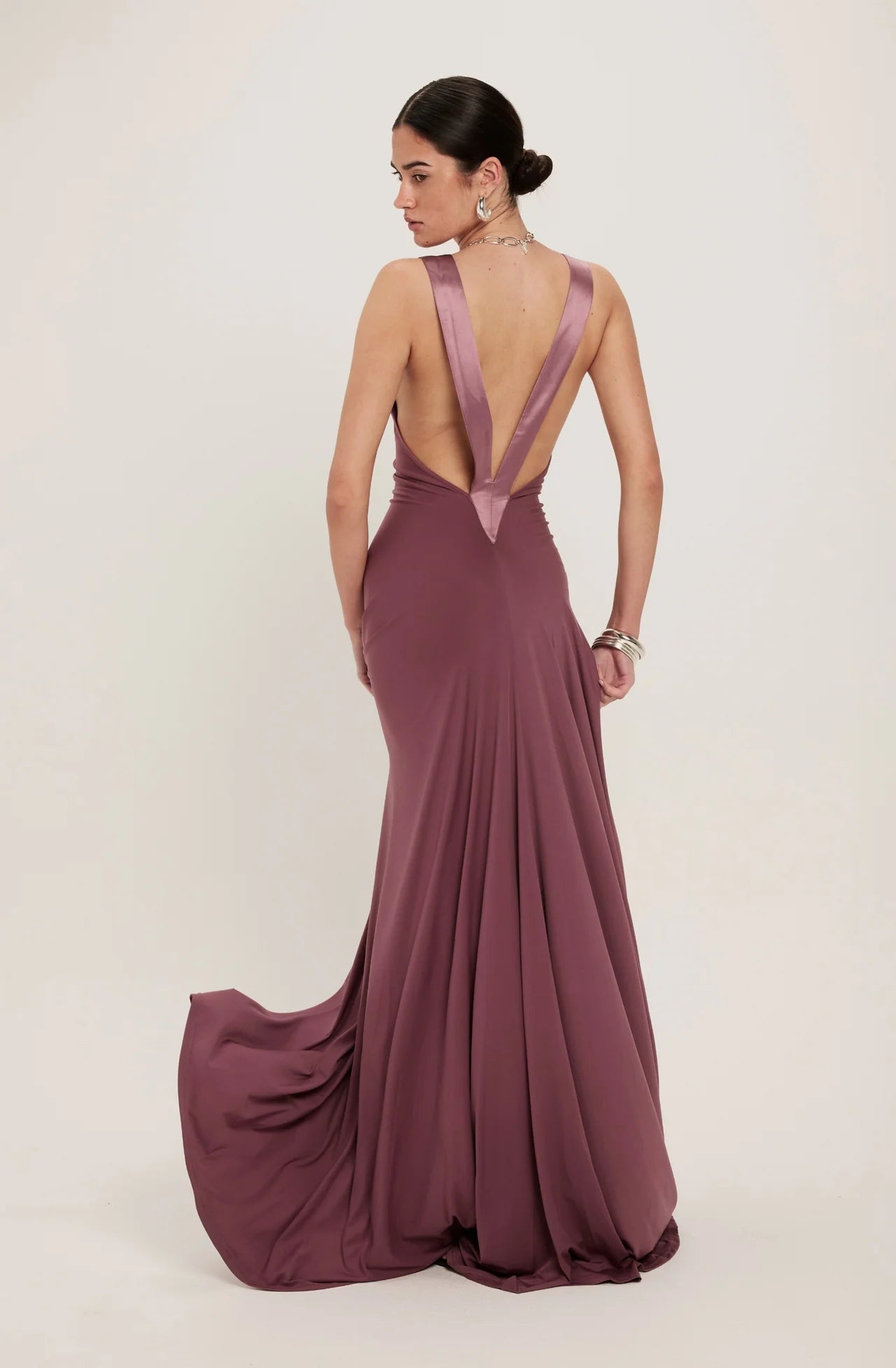 Ance Gria Rosa Gown Mauve