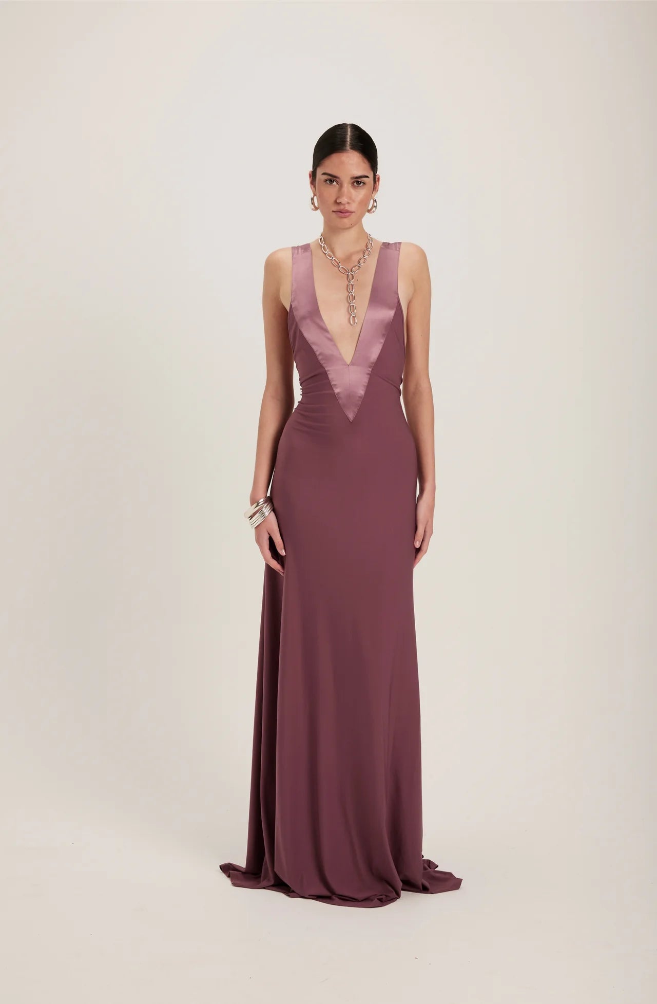 Ance Gria Rosa Gown Mauve