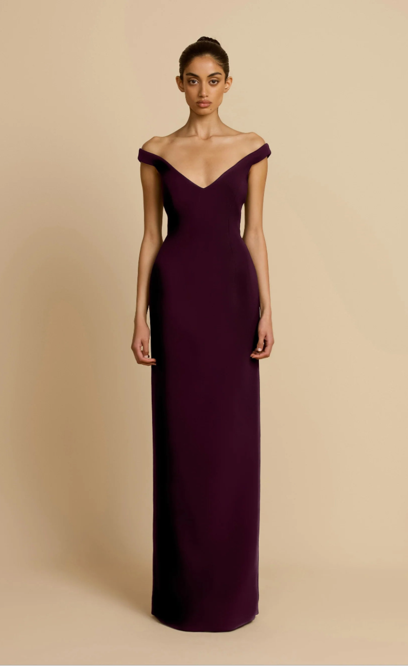 Arcina Ori Ellery Dress Plum