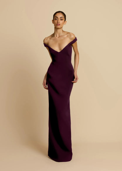 Arcina Ori Ellery Dress Plum