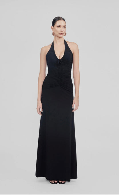 Maygel Coronel Román Dress Black