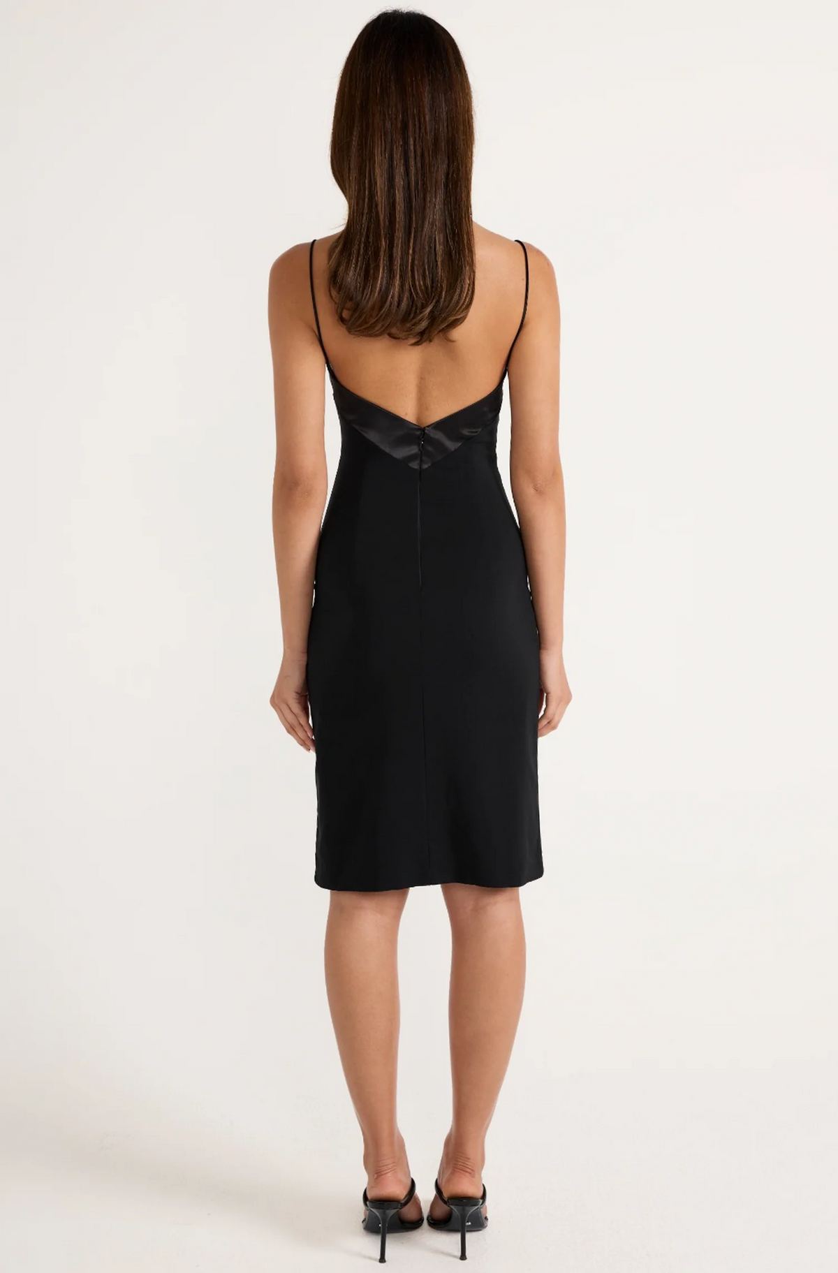 Ance Gria Denise Midi Dress Black