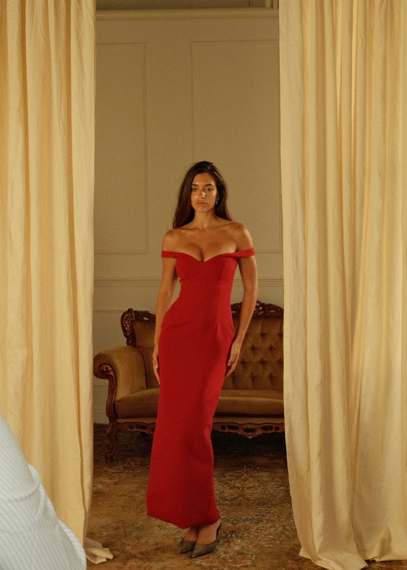 Arcina Ori Ellery Dress Red