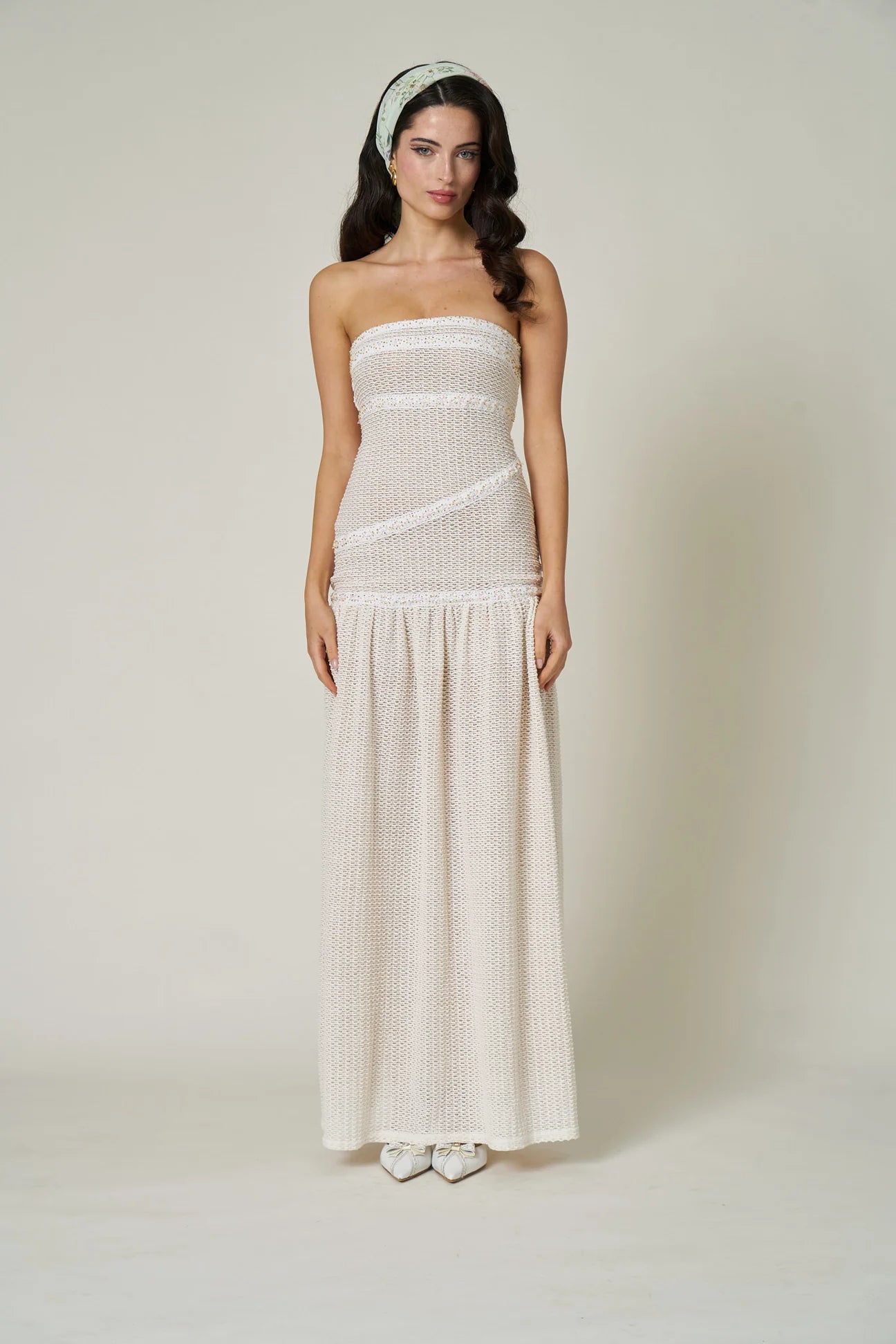 Fait Par Foutch Colette Dress Ivory