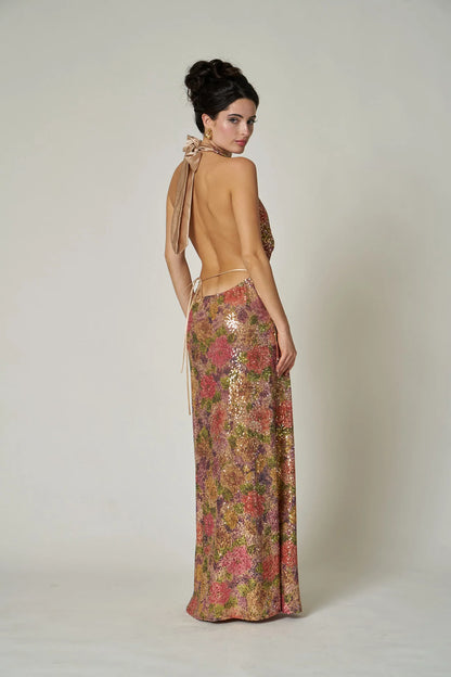 Fait Par Foutch Liana Dress Fleur Sequin