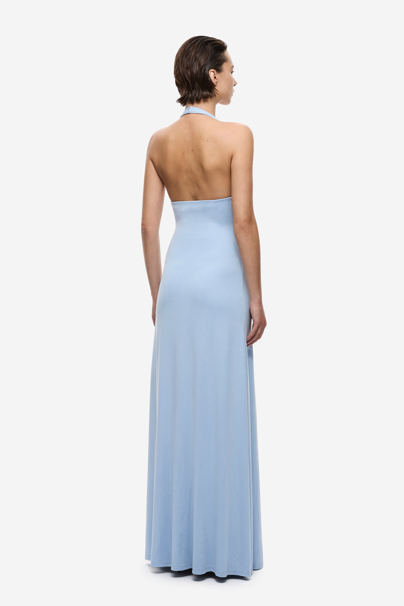 Misha Jennifer Cupro Maxi Cornflower Blue
