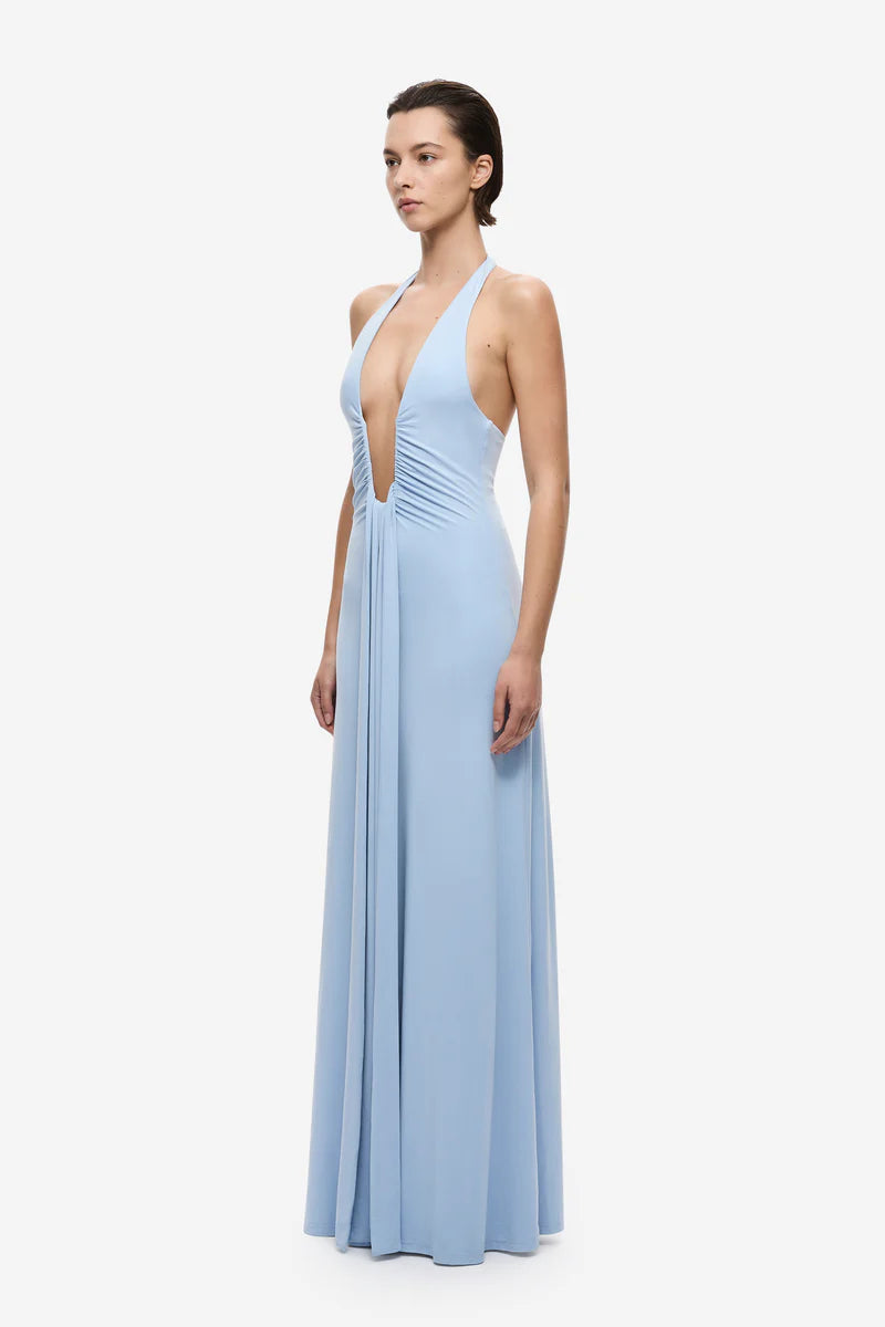 Misha Jennifer Cupro Maxi Cornflower Blue