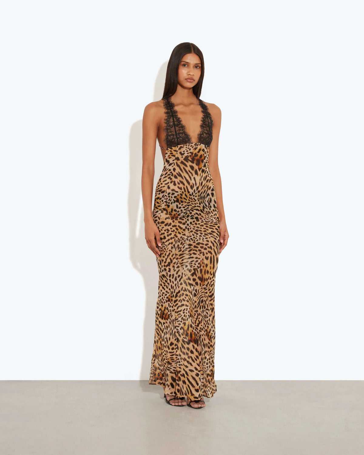 Rat & Boa Akima Leopard Slip Dress