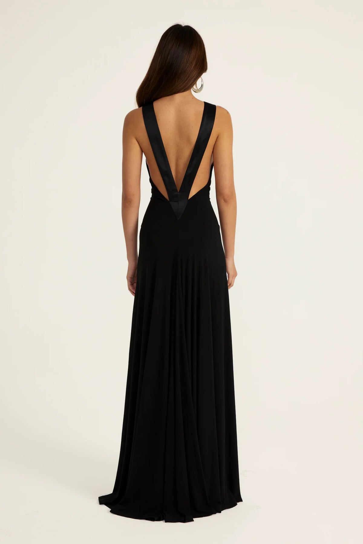 Ance Gria Rosa Gown Black