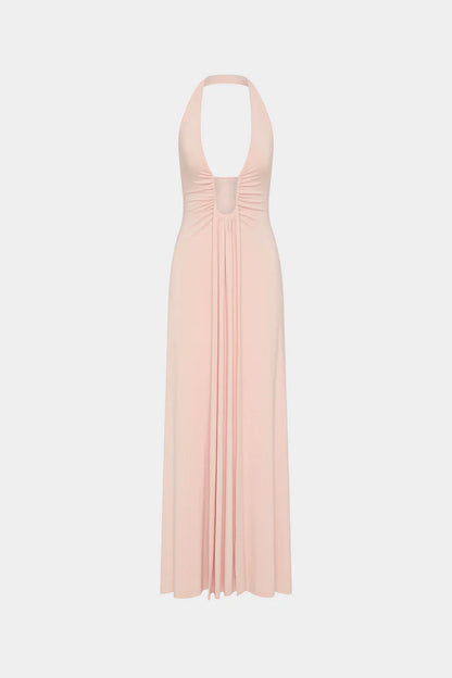 Misha Jennifer Cupro Maxi Dusty Pink