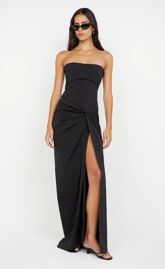Bec + Bridge Domenic Strapless Dress in Black