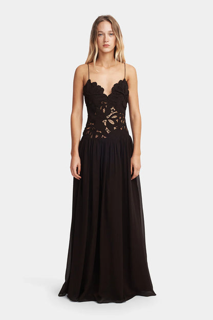 hansen and gretel akacia maxi dress Hansen & Gretel Akacia Maxi Dress Cream Empress In Size 8/S