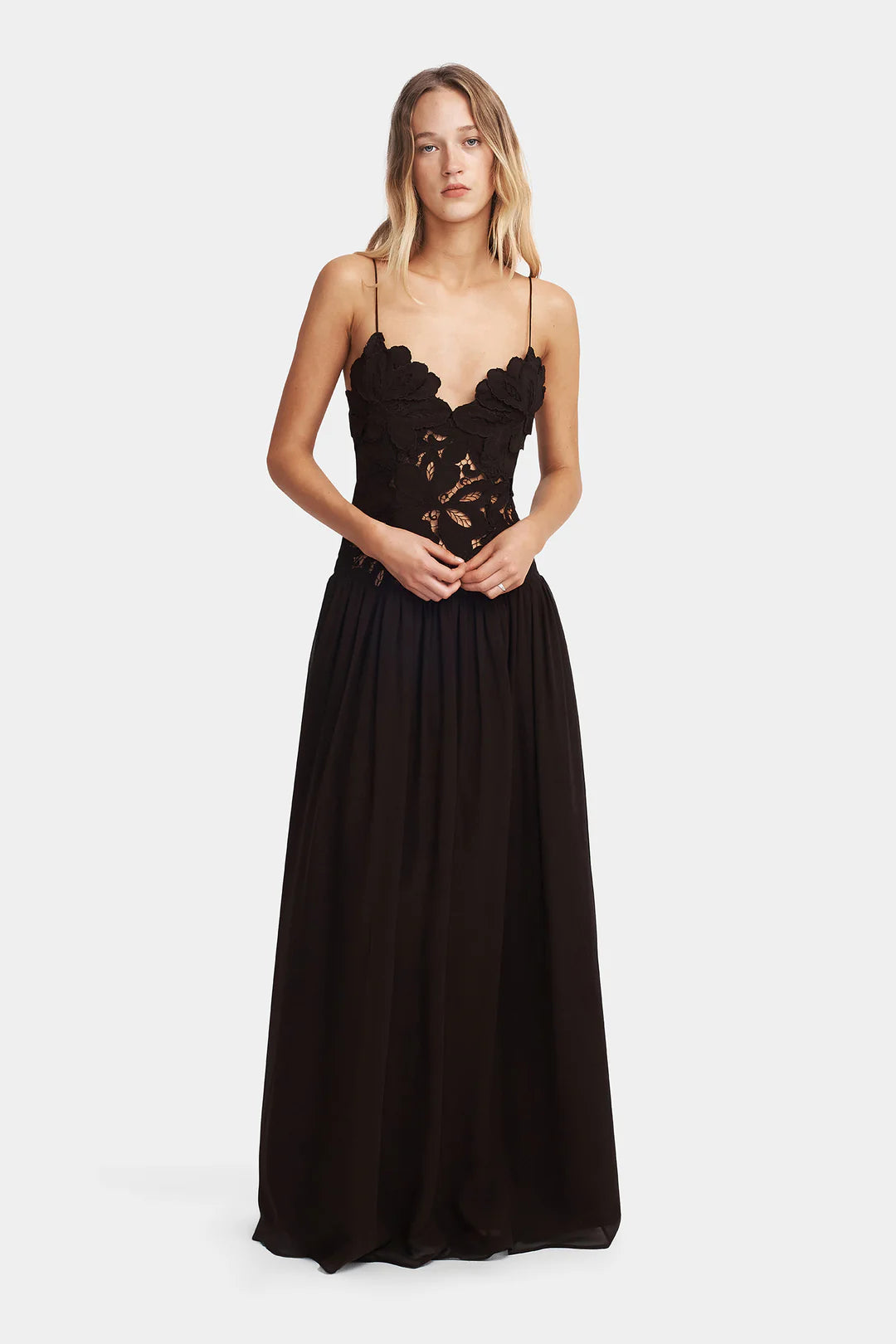 Hansen & Gretel Stephanie Maxi Dress Cedarwood