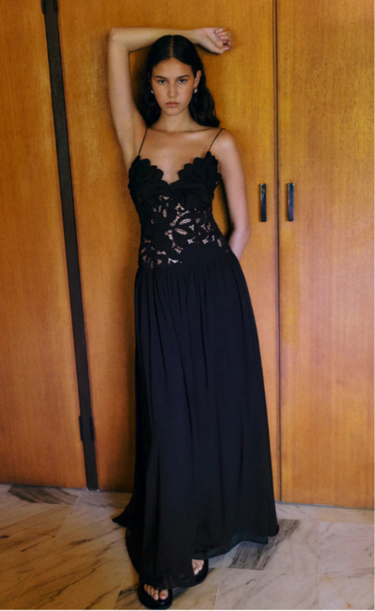 Hansen & Gretel Stephanie Maxi Dress Cedarwood
